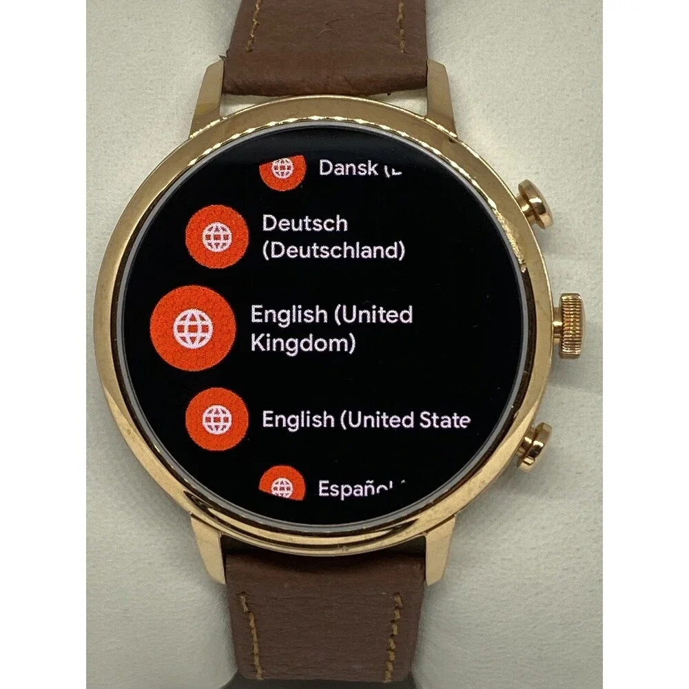 Fossil Gen 4 Authentic Digital Dial Smart Watch Custom Band FTW6031 DC66